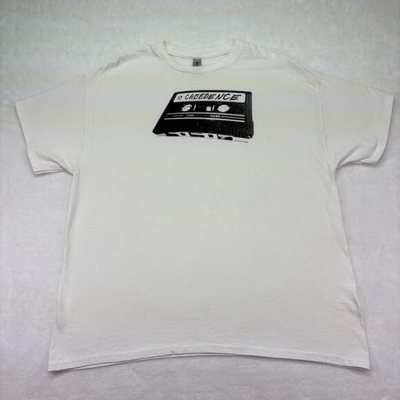 The Big Lebowski Creedence Clearwater Revival Cassette Tape (CCR) T-Shirt XL - Picture 1 of 9